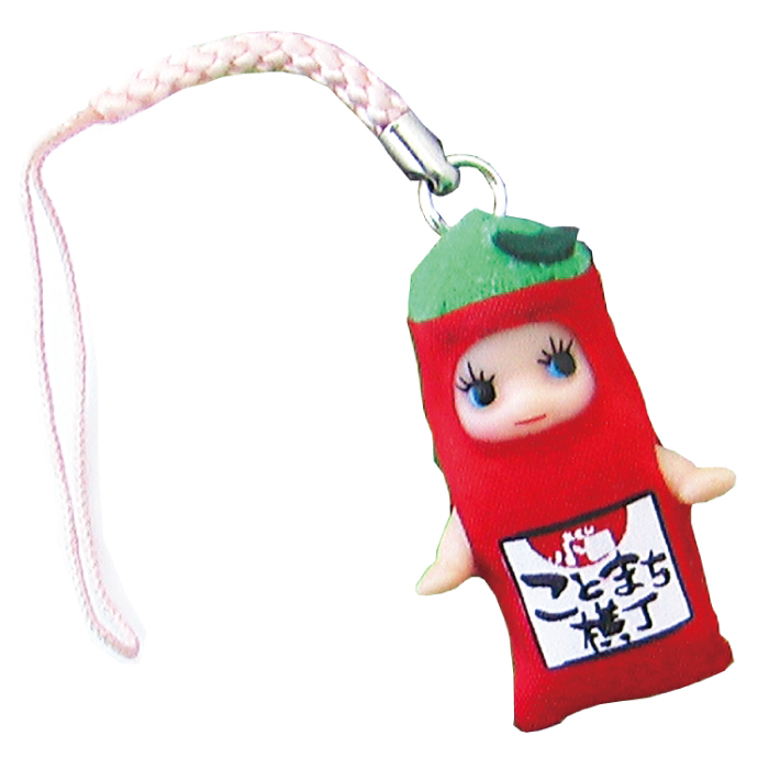 真っ赤な袋のお茶の詰め放題 オリジナルキューピー