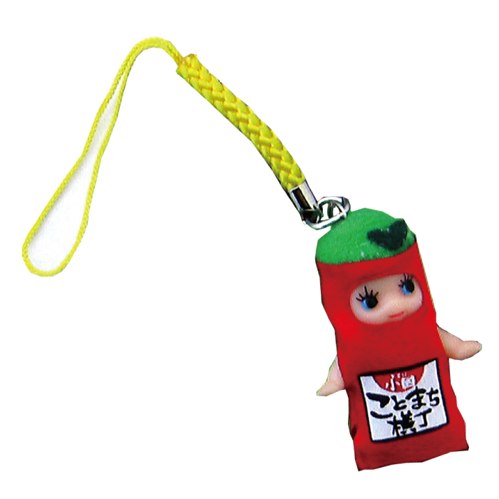 真っ赤な袋のお茶の詰め放題 オリジナルキューピー