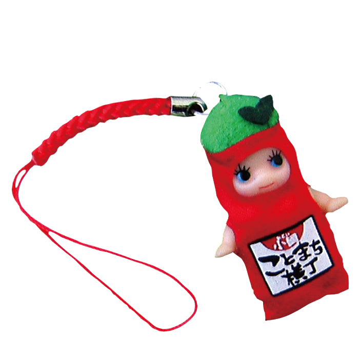 真っ赤な袋のお茶の詰め放題 オリジナルキューピー