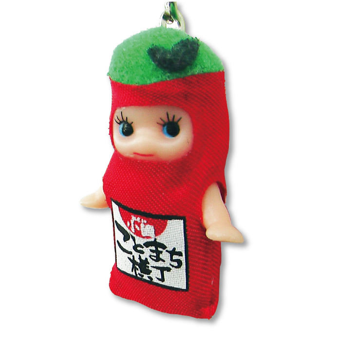 真っ赤な袋のお茶の詰め放題 オリジナルキューピー