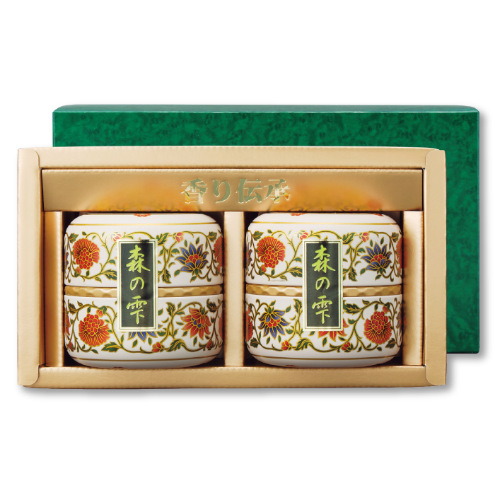 深蒸し茶2缶箱入　香-25(雫)
