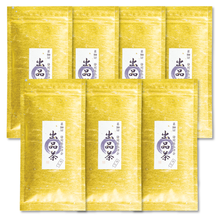 静岡茶品評会出品茶　金印
