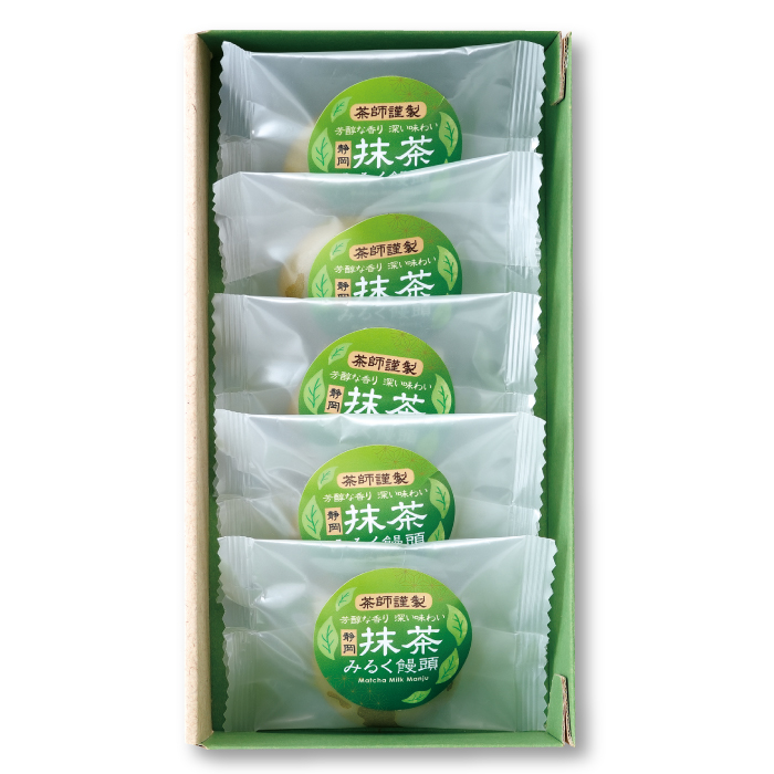 静岡抹茶みるく饅頭