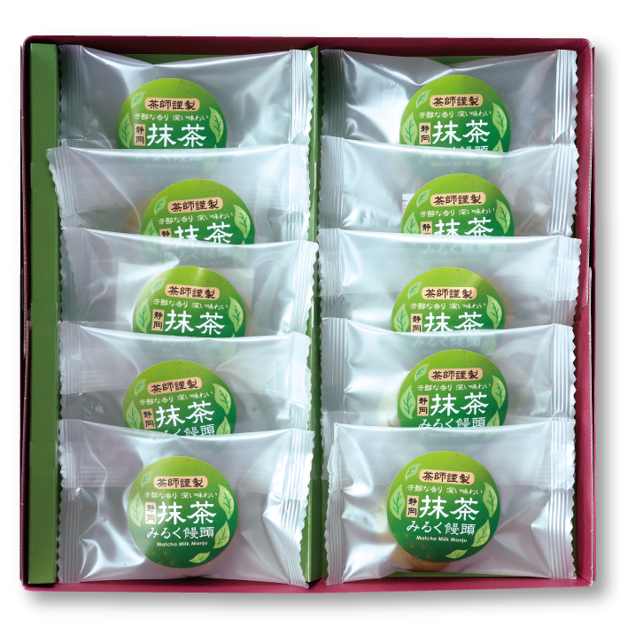 静岡抹茶みるく饅頭