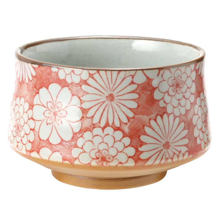 花染　抹茶碗