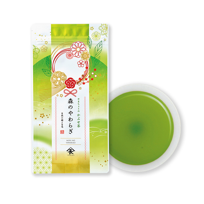 新茶　深蒸し茶　かぶせ茶　森のやわらぎ　80g　予約受付中