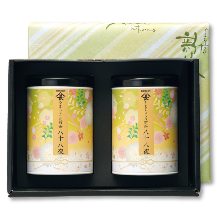 新茶限定　深蒸し2缶入　新-B(八十八夜)　予約受付中