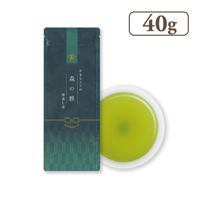 新茶 深蒸し茶 森の雅(もりのみやび)