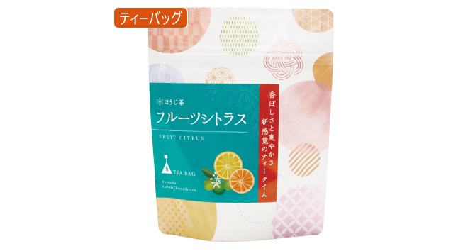 フレーバーティー No.34 フルーツシトラス(ほうじ茶)