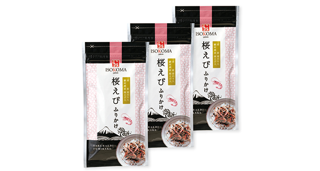 桜えびふりかけ　静岡茶・深蒸し茶なら　お得な3袋セット　ヤマチョウ鈴木長十商店