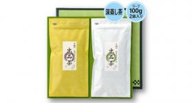 静岡茶品評会　出品茶　金印銀印2袋箱入りギフト