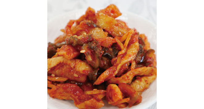 割干大根ときゅうりのキムチ