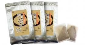 無添加・食塩不使用　6種の天然素材のだしパック　お得な3袋セット